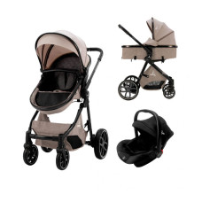 Trío Convertible Sidney 2 Beige Asalvo