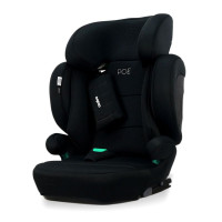 Silla de Auto I-Size Poe Fix Negra Asalvo