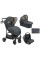 Carrito de bebé 3 en 1 Selina Gris Oscuro 2024 Kikkaboo
