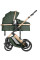 Carrito de bebé 3 en 1 Convertible Darling  Verde Kikkaboo