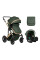 Carrito de bebé 3 en 1 Convertible Darling  Verde Kikkaboo