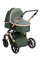 Carrito de bebé 3 en 1 Convertible Darling  Verde Kikkaboo