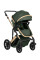 Carrito de bebé 3 en 1 Convertible Darling  Verde Kikkaboo