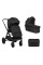 Carrito de bebé 2en1 con capazo Tiffany Negro Kikaboo