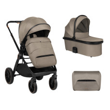 Carrito de bebé 2en1 con capazo Tiffany Beige Kikaboo