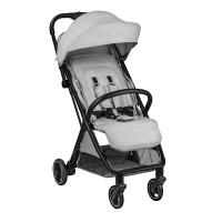 Silla de paseo autoplegable Lauren Gris Claro Kikaboo