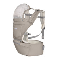Portabebés 3en1 Chloe Mesh  Beige  Kikkaboo