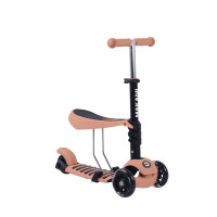 Patinete 3en1 Pastel Melocotón Makani