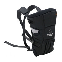 Mochila Portabebés Negro Asalvo