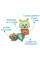 Гусеница музыкальная 17X17 cm  4424 KioKids 