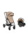 Carrito de bebé 3 en 1 Convertible One Beige Kikkaboo