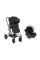 Carrito de bebé 3 en 1 Convertible One Negro Kikkaboo