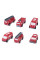 Camión maletín con 6 coches bomberos 03-06101
