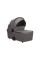 Cochecito 3 en 1 Modena Gris Oscuro Kikkaboo con capazo, silla de auto y silla de paseo