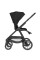 Cochecito 3 en 1 Modena Negro Kikkaboo con capazo, silla de auto y silla de paseo