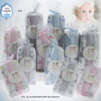 Pack de 3 gasas de fantasía para bebé GAMBERRITOS, artículo 9274