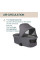 Carrito de bebé 2en1 Bellagio BLACK SATIN Chicco + regalo cuna de viaje