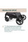 Carrito de bebé 2en1 Bellagio BLACK SATIN Chicco + regalo cuna de viaje