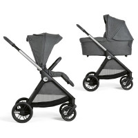 Carrito de bebé 2en1 Bellagio BLACK SATIN Chicco + regalo cuna de viaje