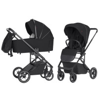 Cochecito 2 en 1 Alfa Midnight Black 