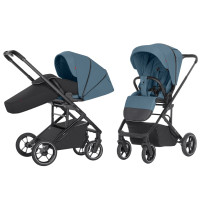 Silla de paseo Alfa Stroller Indigo Blue