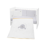 Juego de cama 6 piezas con chichonera 60/120 Seally Me Kikkaboo