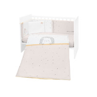Juego de cama 6 piezas con chichonera 60/120 Hedge-hugs Kikkaboo