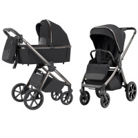 Детская коляска Carrello Omega 2 в 1: стиль, комфорт и безопасность Absolute Black
