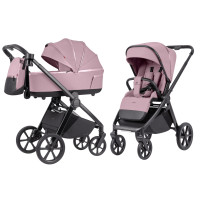 Детская коляска Carrello Omega Plus 2 в 1 – легкость, комфорт и полный комплект аксессуаров Galaxy Pink