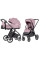 Carrito de bebé Carrello Omega Plus 2 en 1 – ligereza, comodidad y accesorios completos Galaxy Pink