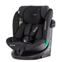Silla de coche Carrello Sirius CRL-8808 i-Size 40-150 cm con rotación 360°, ISOFIX y protección lateral Absolute Black