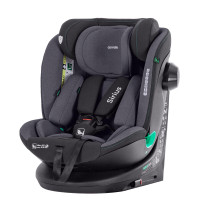 Автокресло Carrello Sirius CRL-8808 i-Size 40-150 см с поворотом 360°, ISOFIX и боковой защитой Harbor Grey
