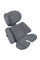 Silla de coche Carrello Sirius CRL-8808 i-Size 40-150 cm con rotación 360°, ISOFIX y protección lateral Sky Grey