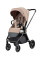 Carrito 2 en 1 Carrello Ultra CRL-6525: diseño elegante, maniobrabilidad y confort Antique Beige