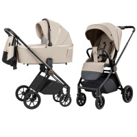 Carrito 2 en 1 Carrello Ultra CRL-6525: diseño elegante, maniobrabilidad y confort Cosmic Beige