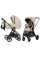 Коляска 2 в 1 Carrello Ultra CRL-6525: элегантный дизайн, манёвренность и комфорт Cosmic Beige