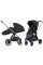 Silla de paseo Carrello Ultra CRL-5525 – bloque reversible, diseño moderno y comodidad Power Black