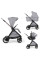 Carrito de bebé 3en1 Bellagio LUNAR ROCK Chicco con capazo Flexi y First-Seat Recline 