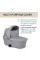 Carrito de bebé 3en1 Bellagio LUNAR ROCK Chicco con capazo Flexi y First-Seat Recline 