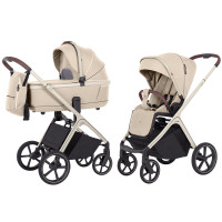 Cochecito Carrello Vector CRL-6550 2en1 – comodidad, estilo y funcionalidad Seashell Beige