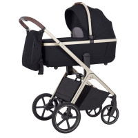 Cochecito Carrello Vector CRL-6550 2en1 – comodidad, estilo y funcionalidad Pearl Black