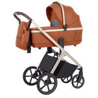 Cochecito Carrello Vector CRL-6550 2en1 – comodidad, estilo y funcionalidad Coral Orange