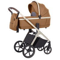 Cochecito Carrello Vector CRL-6550 2en1 – comodidad, estilo y funcionalidad Coral Beige
