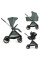 Carrito de bebé 3en1 Bellagio FIR TREE Chicco con capazo Flexi y First-Seat Recline