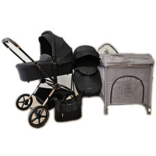Pack Ahorro: Carrito de bebé 2 en 1  Kara Kikaboo + Cuna So Gifted PLUS 