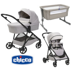 Pack Ahorro: Carrito de bebé 2 en 1 Seety Chicco + cuna de colecho Chicco Next2Me