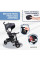 Triciclo Evolutivo LULU negro 3 en 1