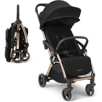 Silla de paseo autoplegable Eden Negro
