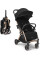 Silla de paseo autoplegable Eden Negro