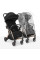 Silla de paseo autoplegable Eden Negro